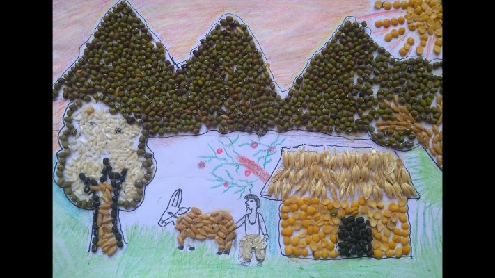 An image capturing a landscape artwork