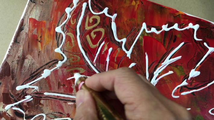 Autumn-inspired Airbrush Art