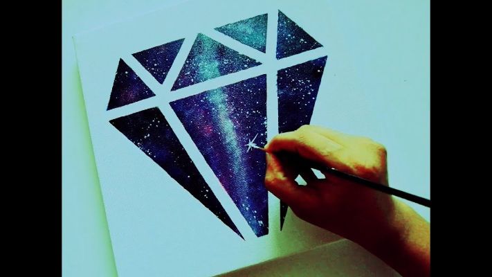Canvas Tape Painting For Beginners
