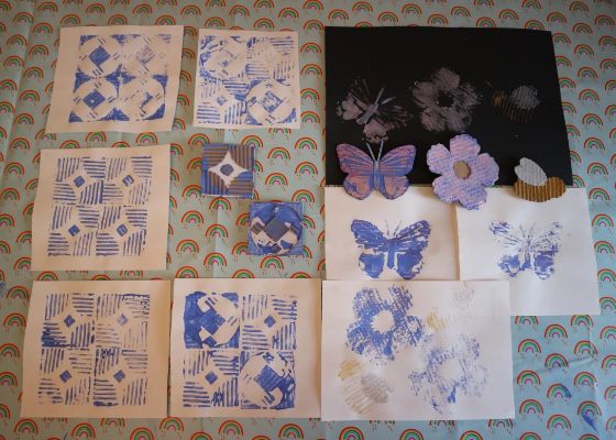 Collagraph Prints