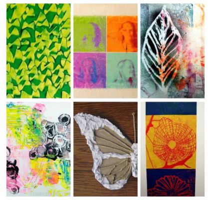 Create a stencil or use a pre-made screen