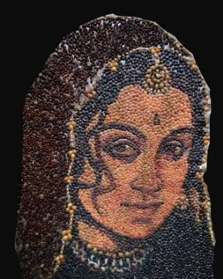 Create portraits using a combination of grains