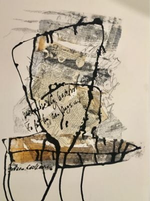 Cut out different shapes or objects from magazines