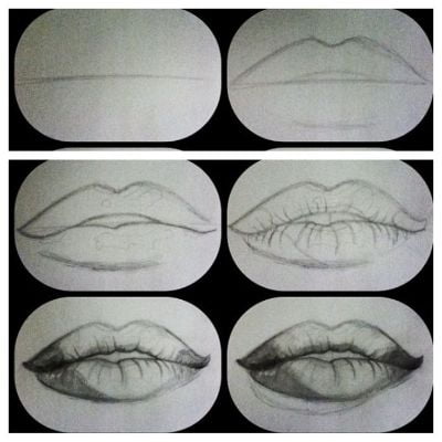 Drawing mouths can bring personality