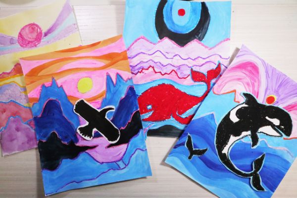 Examples Of Ted Harrison Art Lessons