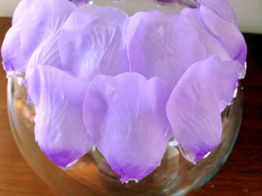 Flower Petal Luminaries