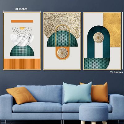 Geometric Shapes Canvas