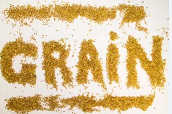 Grain Typography Art