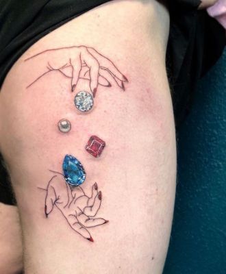 Gratitude Gem Tattoos