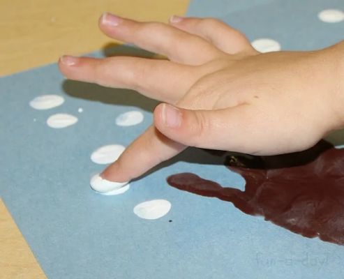 Handprint or Fingerprint Art