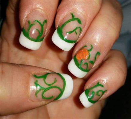 Harvest-inspired Nail Art