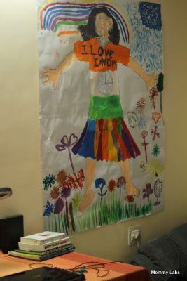 Life-Size Portrait Ideas For Kids