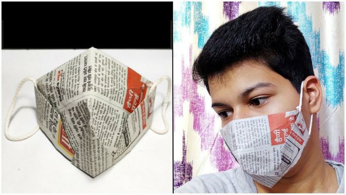 Newspaper Masks