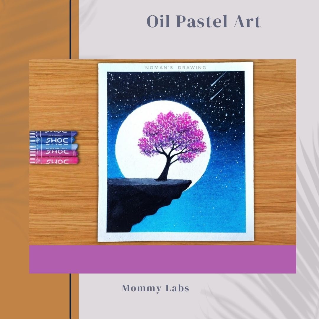 Oil Pastel Art
