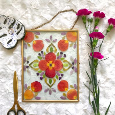 Pressed Flower Framed Art