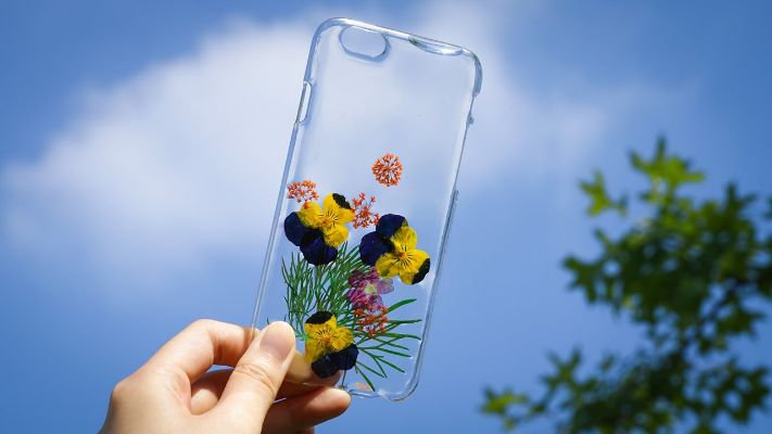 Pressed Flower Mobile