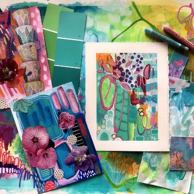 Provide kids with various masking tape shapes