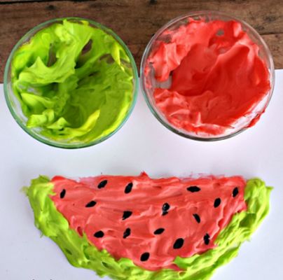 Shaving Cream Craft Ideas