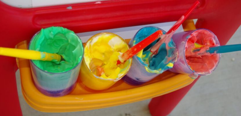 Shaving Cream Foam Paint