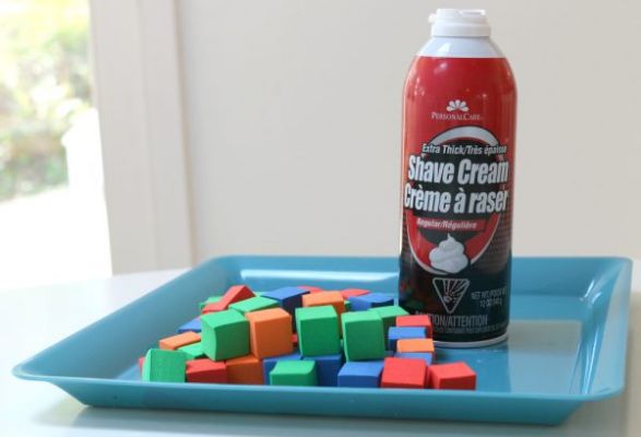 Shaving Cream Foam Stamps