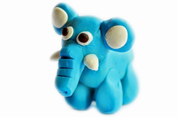 Shaving Cream Playdough Animals