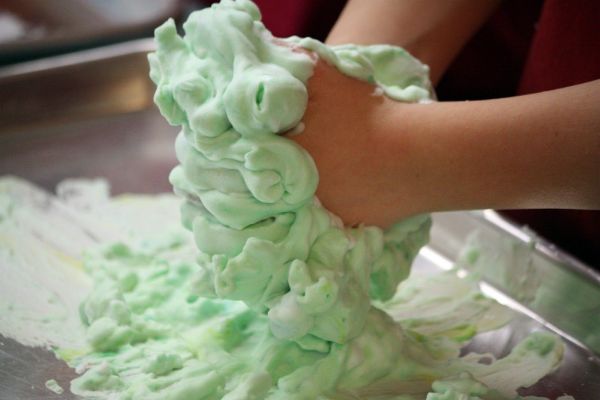 Shaving Cream Playdough Craft Ideas 