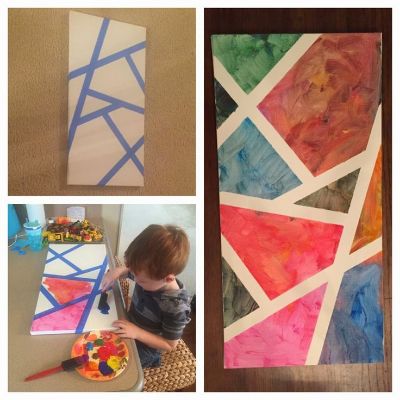 Tape Art Ideas for kids 