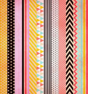 Tape Printed Patterns