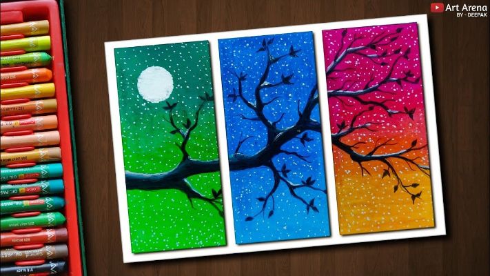 Tape Silhouette Canvas