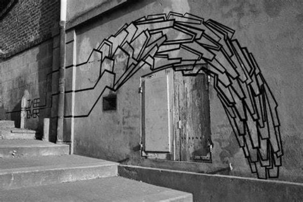 Tape Wave Art