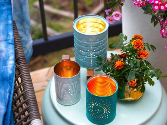 Tin Can Luminaries