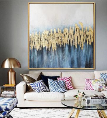 arranging grains in abstract patterns and shapes