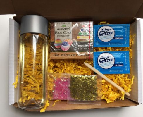 DIY Homemade Lava Lamp with Alka-Seltzer 