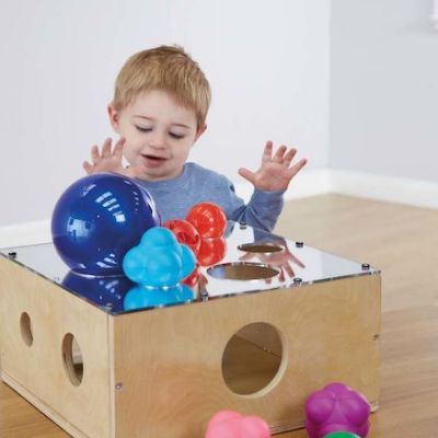 Festive Holiday Touch and Feel Box