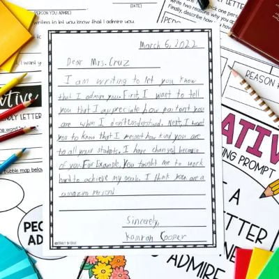 Letter writing prompts