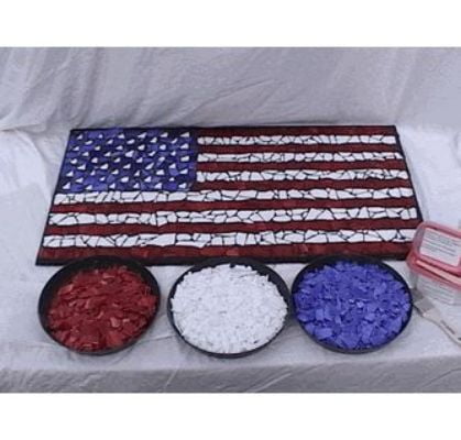 Ceramic Tile Flag Mosaic