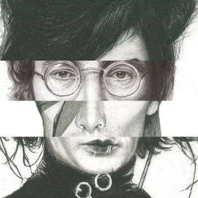 Charcoal Self-Portrait