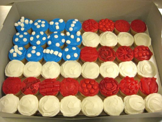 Cupcake Liner Flag
