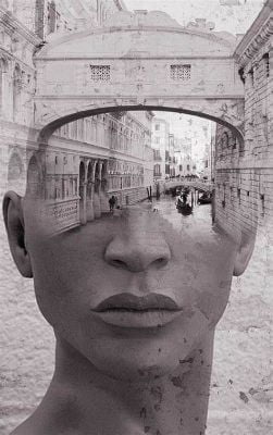 Double Exposure Self-Portraits