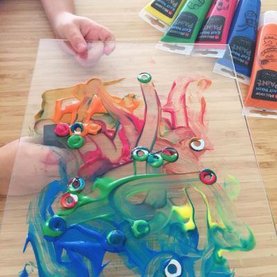 Explore color mixing