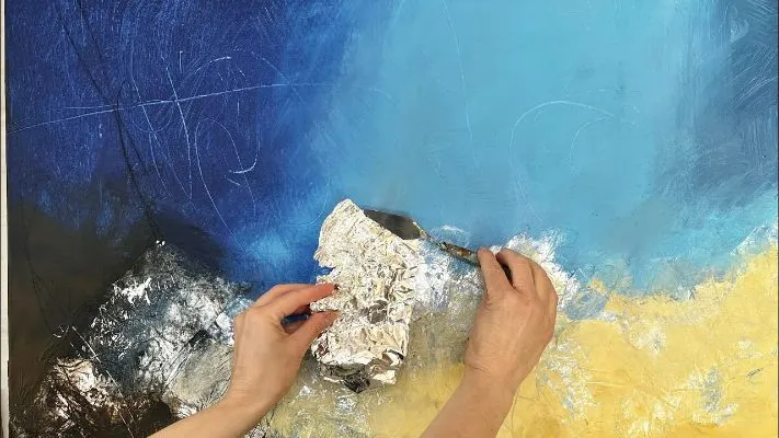 Foil Abstract Landscapes