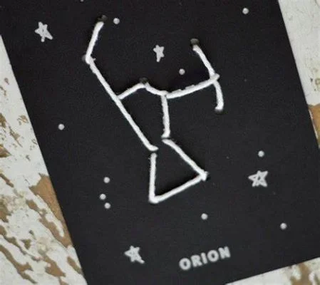 Foil Constellation Art