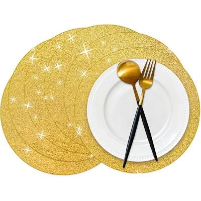 Foil Infused Coasters and Placemats