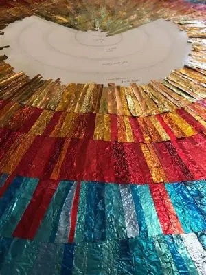 Foil Layering and Collage