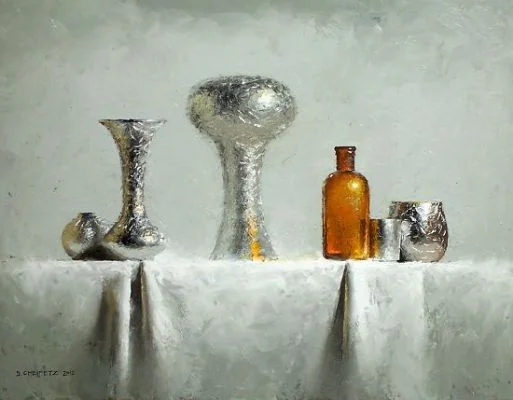 Foil Metallic Still Life