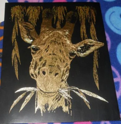 Foil Nature-inspired Paintings