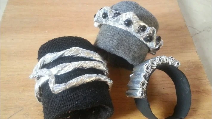 Foil Origami Jewelry