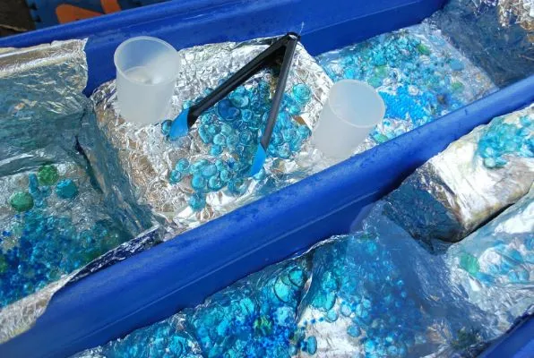 Foil Sensory Play Mat