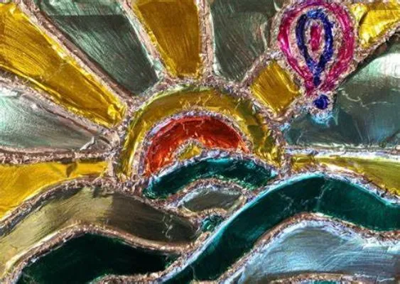 Foil Surrealistic Artwork