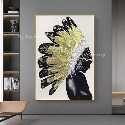 Foil Textured Portraits 